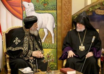 ԱՐԱՄ Ա. ԿԱԹՈՂԻԿՈՍ ԻՐ ԶՕՐԱԿՑՈՒԹԻՒՆԸ ԿԸ ՅԱՅՏՆԷ ՂՊՏԻ ԵԿԵՂԵՑՒՈՅ ՊԵՏ ԹԱՈՒԱՏՐՈՍ ՊԱՏՐԻԱՐՔԻՆ