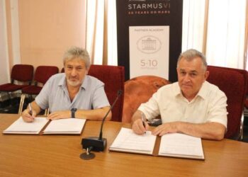 ՀՀ ԳԻՏՈՒԹԻՒՆՆԵՐՈՒ ԱԶԳԱՅԻՆ ԱԿԱԴԵՄԻԱՅԻ ԵՒ ՙSTARMUS՚-Ի ՄԻՋԵՒ ՍՏՈՐԱԳՐՈՒԱԾ Է ՓՈԽԸՄԲՌՆՄԱՆ ՅՈՒՇԱԳԻՐ
