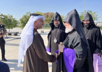 Ն.Ս.Օ.Տ.Տ. ԱՐԱՄ Ա. ԿԱԹՈՂԻԿՈՍ ԻՐ ԽՕՍՔԸ ՈՒՂՂԵՑ ԾՈՑԻ ՇՐՋԱՆԻ ԵԿԵՂԵՑԻՆԵՐՈՒ ԽՈՐՀՈՒՐԴԻ ՀԱՄԱԳՈՒՄԱՐԻՆ