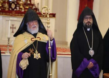 Ն.Ս.Օ.Տ.Տ. ԱՐԱՄ Ա. ԿԱԹՈՂԻԿՈՍ ԻՐ ՊԱՏԳԱՄԸ ՈՒՂՂԵՑ ԺՈՂՈՎՈՒՐԴԻՆ ԱՊՈՒ ՏԱՊԻԻ ՍՐԲՈՑ ՆԱՀԱՏԱԿԱՑ ԵԿԵՂԵՑՒՈՅ ՄԷՋ