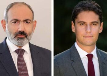 ՆԻԿՈԼ ՓԱՇԻՆԵԱՆ ՇՆՈՐՀԱՒՈՐԱԾ Է ՖՐԱՆՍԱՅԻ ՎԱՐՉԱՊԵՏԸ ՈՒ ՊԱՇՏՕՆԱԿԱՆ ԱՅՑՈՎ ՀՐԱՒԻՐԱԾ Է ՀԱՅԱՍՏԱՆ