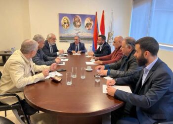 ՀԱՅ ՔԱՂԱՔԱԿԱՆ ԿՈՒՍԱԿՑՈՒԹԻՒՆՆԵՐՈՒ ՆԵՐԿԱՅԱՑՈՒՑԻՉՆԵՐՈՒ ՀԱՆԴԻՊՈՒՄԸ  ՔՆՆԱՐԿԵՑ ՇՐՋԱՆԱՅԻՆ, ԼԻԲԱՆԱՆԵԱՆ ԵՒ ՀԱՄԱՅՆՔԱՅԻՆ ԽՆԴԻՐՆԵՐ