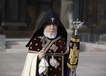 Ն.Ս.Օ.Տ.Տ. ԳԱՐԵԳԻՆ Բ. ԱՄԵՆԱՅՆ ՀԱՅՈՑ ԿԱԹՈՂԻԿՈՍԻՆ ՇՆՈՐՀԱՒՈՐԱԿԱՆ ՈՒՂԵՐՁԸ ԿԱՆԱՆՑ ՄԻՋԱԶԳԱՅԻՆ ՏՕՆԻՆ ԱՌԻԹՈՎ