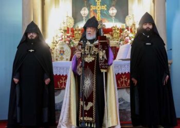 «ԱՐՑԱԽԸ ՄԵԶԻ ՀԱՄԱՐ ԱՆՑԵԱԼ ՉԷ ԵՒ ԱՆ ՄԵԾԻ ՏԱՆՆ ԿԻԼԻԿԻՈՅ ԿԱԹՈՂԻԿՈՍՈՒԹԵԱՆ ՕՐԱԿԱՐԳԻՆ ՎՐԱՅ ԱՌԱՋՆԱՀԵՐԹՈՒԹԻՒՆ Է»