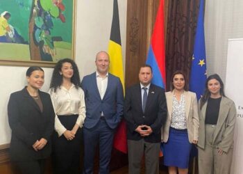 ՊՐԻՒՔՍԷԼԻ ՄԷՋ ՀԱՅԱՍՏԱՆԻ ԴԵՍՊԱՆԸ ՀԱՆԴԻՊԱԾ Է ՊԵԼՃԻՔԱՅԻ ԸՆՏՐՈՒԹԻՒՆՆԵՐՈՒՆ ԱՌԱՋԱԴՐՈՒԱԾ ՀԱՅ ԹԵԿՆԱԾՈՒՆԵՐՈՒՆ ՀԵՏ