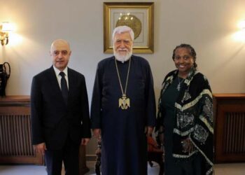Ն.Ս.Օ.Տ.Տ. ԱՐԱՄ Ա. ԿԱԹՈՂԻԿՈՍ ԸՆԴՈՒՆԵՑ ԱՄԵՐԻԿԱՅԻ ՄԻԱՑԵԱԼ ՆԱՀԱՆԳՆԵՐՈՒ ՔՐԻՍՏՈՍԻ ՄԻԱՑԵԱԼ ԵԿԵՂԵՑՒՈՅ ՆԱԽԱԳԱՀՈՒՀԻՆ