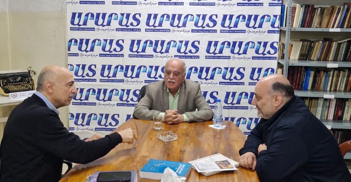 ՎԱՍՏԱԿԱՒՈՐ ՄՏԱՒՈՐԱԿԱՆ ՊԱՐՈՅՐ ԱՂՊԱՇԵԱՆԻ ԱՅՑԵԼՈՒԹԻՒՆԸ «ԱՐԱՐԱՏ»-Ի ԽՄԲԱԳՐԱՏՈՒՆ 