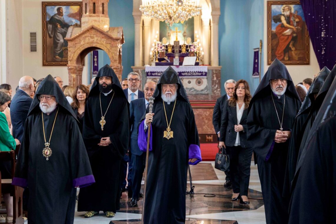 Ն.Ս.Օ.Տ.Տ. ԱՐԱՄ Ա. ԿԱԹՈՂԻԿՈՍԻ ՀԱՅՐԱՊԵՏԱԿԱՆ ԳԱՀԱԿԱԼՈՒԹԵԱՆ 30-ՐԴ ՏԱՐԵԴԱՐՁԻ ՆՇՈՒՄ ԱՆԹԻԼԻԱՍԻ ՄԱՅՐԱՎԱՆՔԻՆ ՄԷՋ