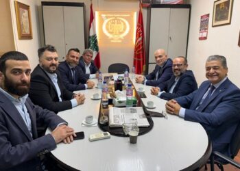 Փաղանգաւոր Կուսակցութեան Այցելութիւն ՍԴՀԿ-ի Կեդրոնատեղի