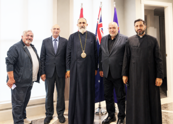 «Արարատ»-ի Այցելութիւն Սիտնիի Հայոց Թեմի Առաջնորդարան
